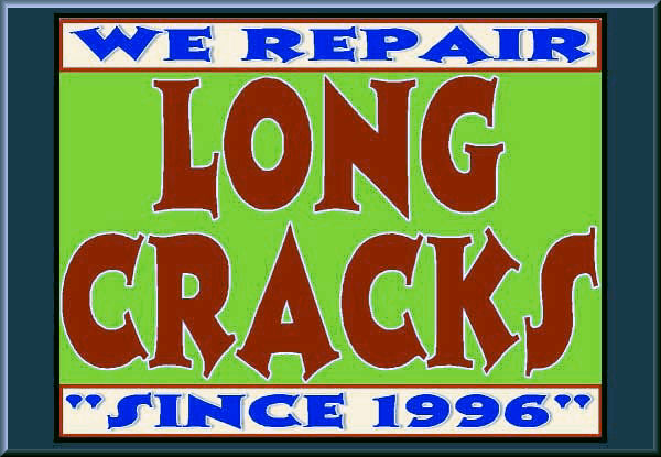 we repair long cracks